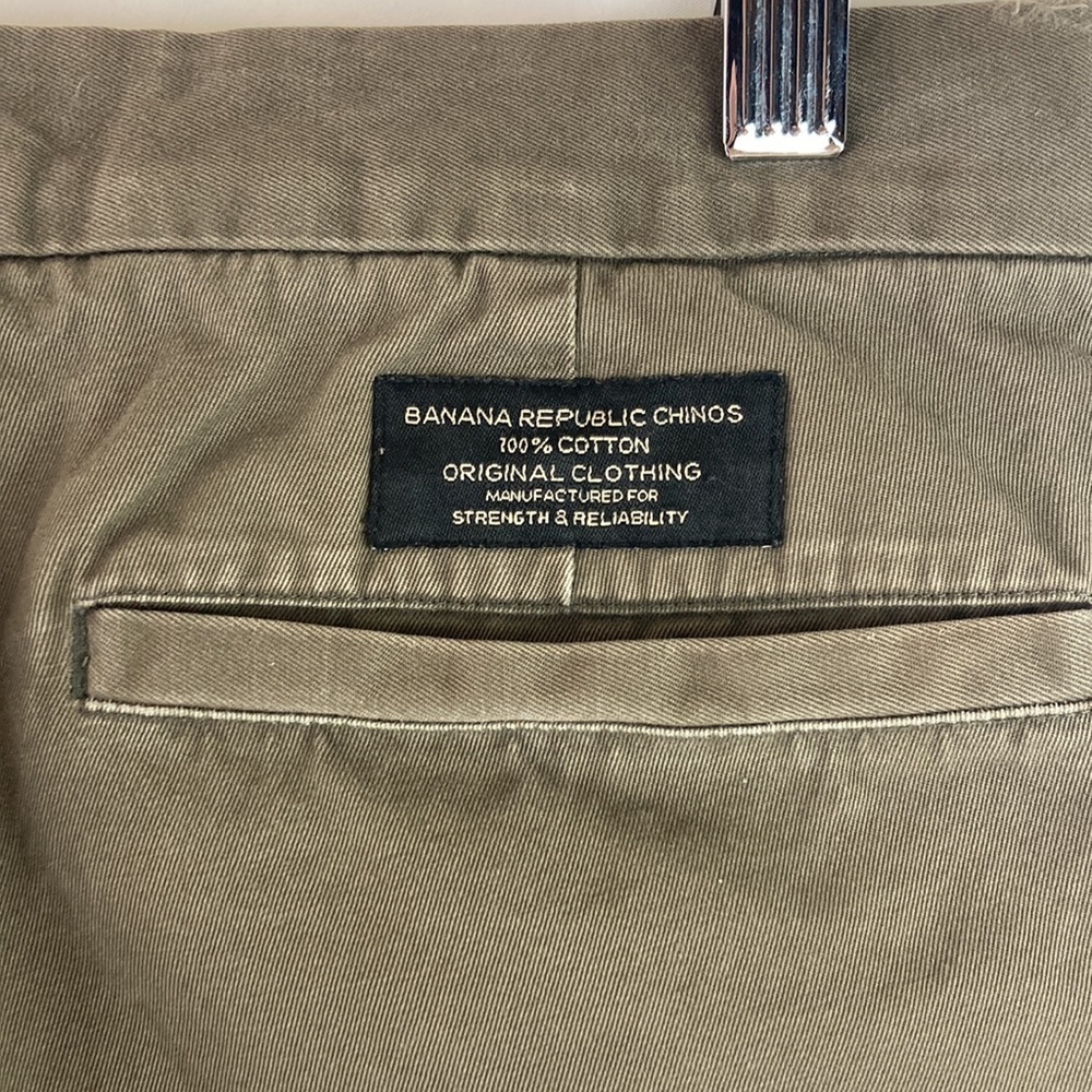 BANANA Republic Dawson Chino pants 34x30 - Picture 7 of 11
